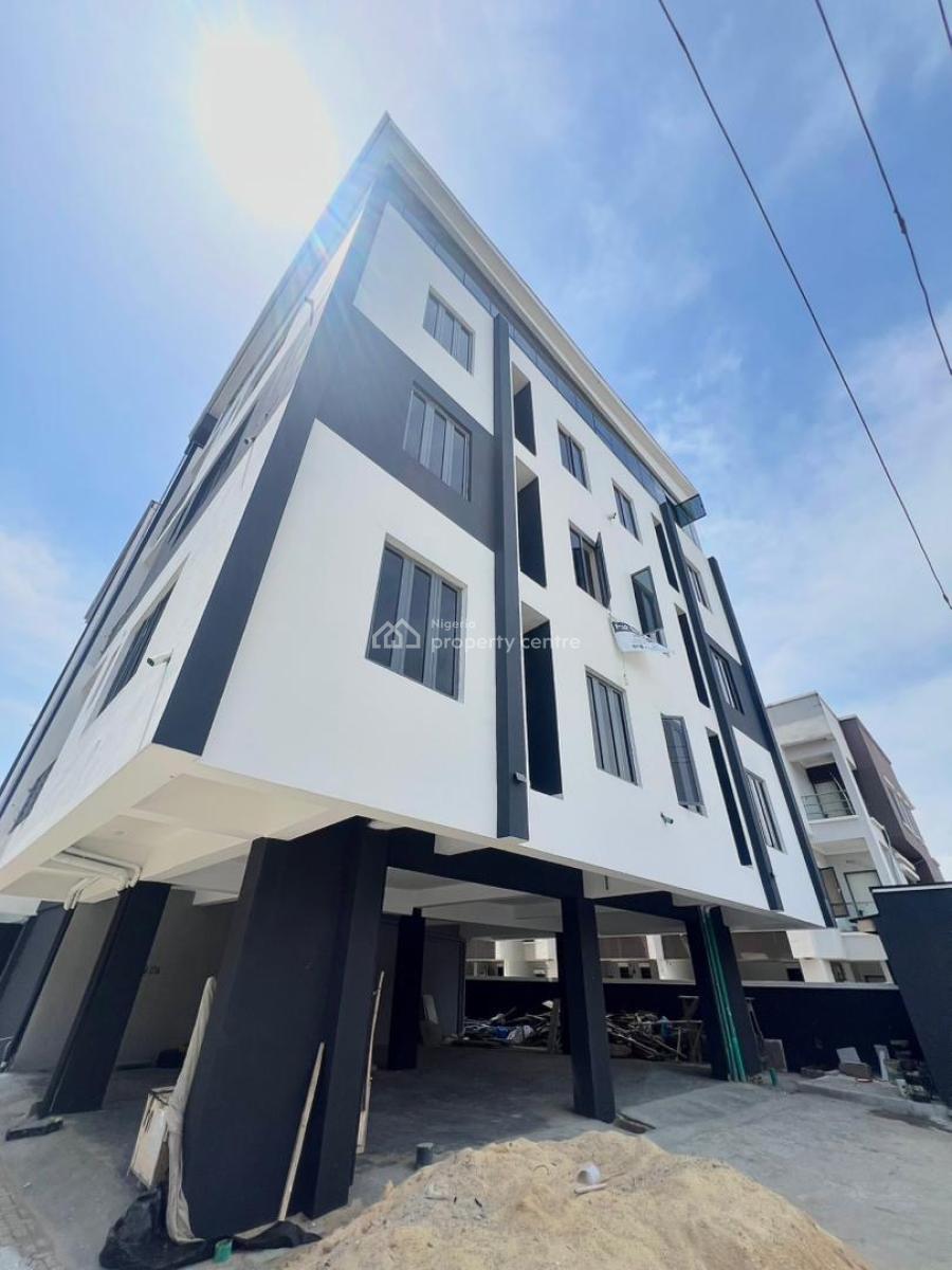 Spacious 2-bedroom Apartment with Elevator and Swimming Pool, Ikate, Ikate, Lekki, Lagos, Block of Flats for Sale