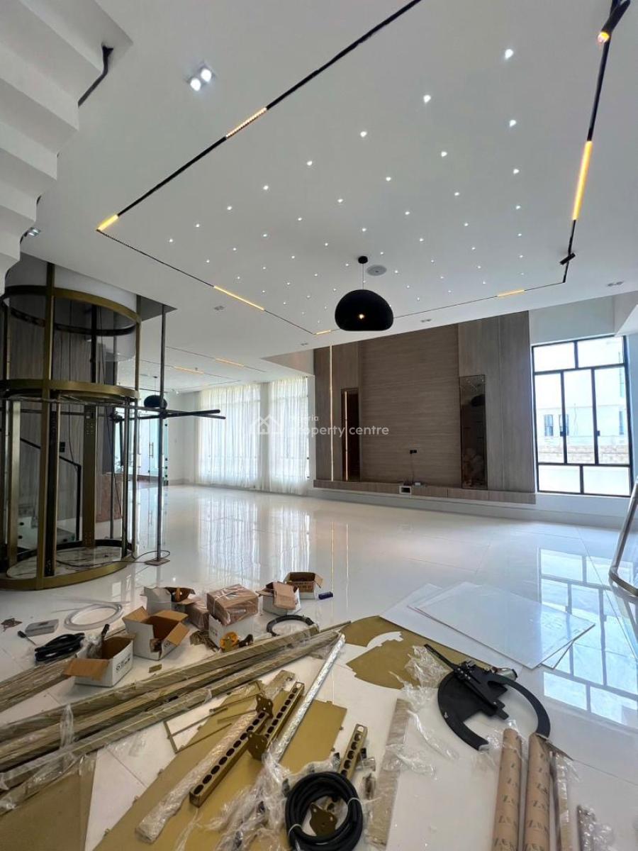 Ultra-luxury 6-bedroom Fully Detached House with Boys Quarters, Chevron, Lekki, Lagos, Detached Duplex for Sale