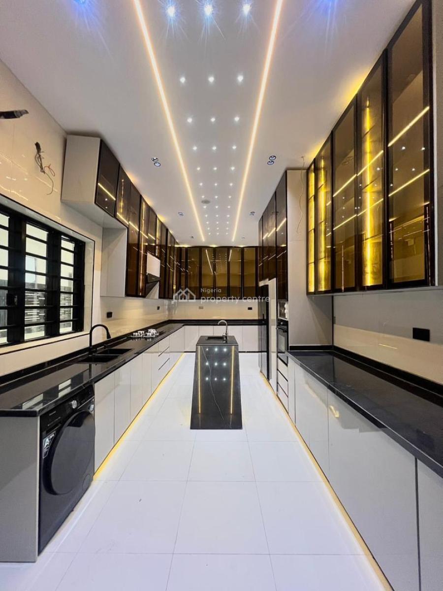 Luxury 5-bedroom Fully Detached House with Boys Quarters and Swimming, Chevron, Lekki, Lagos, Detached Duplex for Sale