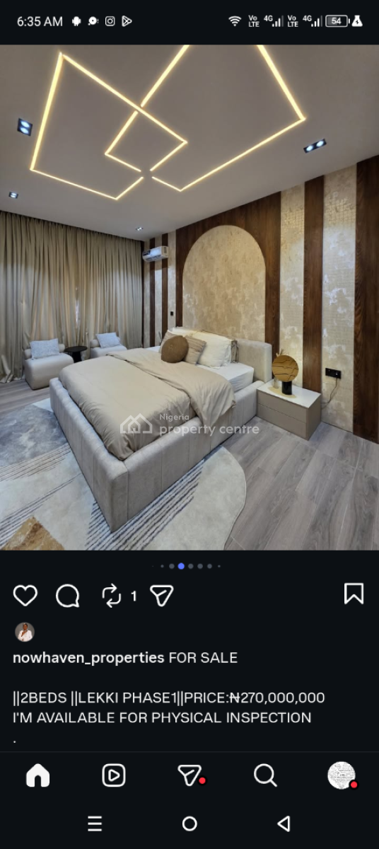 2 Bedroom Luxury Apartments, Lekki Phase 1, Lekki, Lagos, Flat / Apartment for Sale