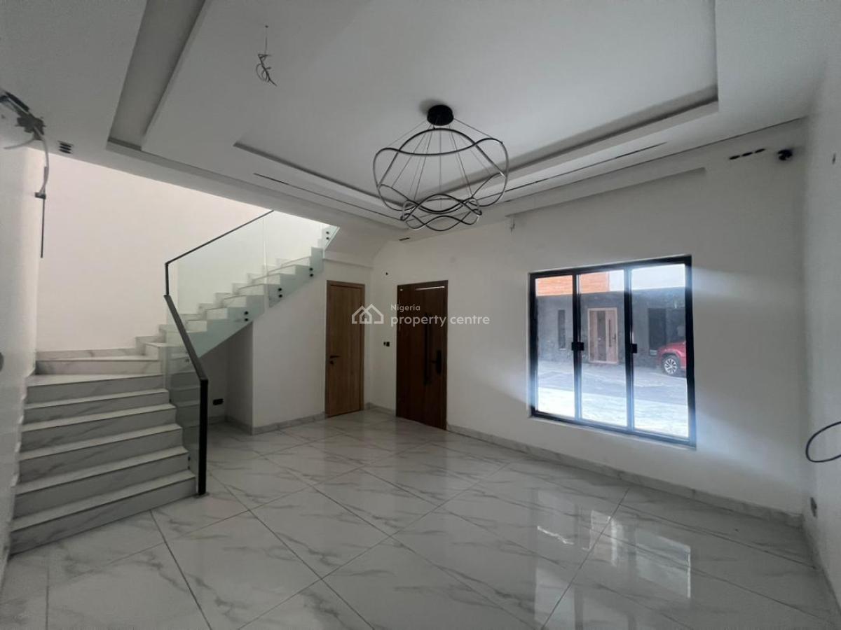 Newly Built 4 Bedrooms Terrace  Duplex with Bq/ Swimming, Lekki Phase 1, Lekki, Lagos, Terraced Duplex for Sale