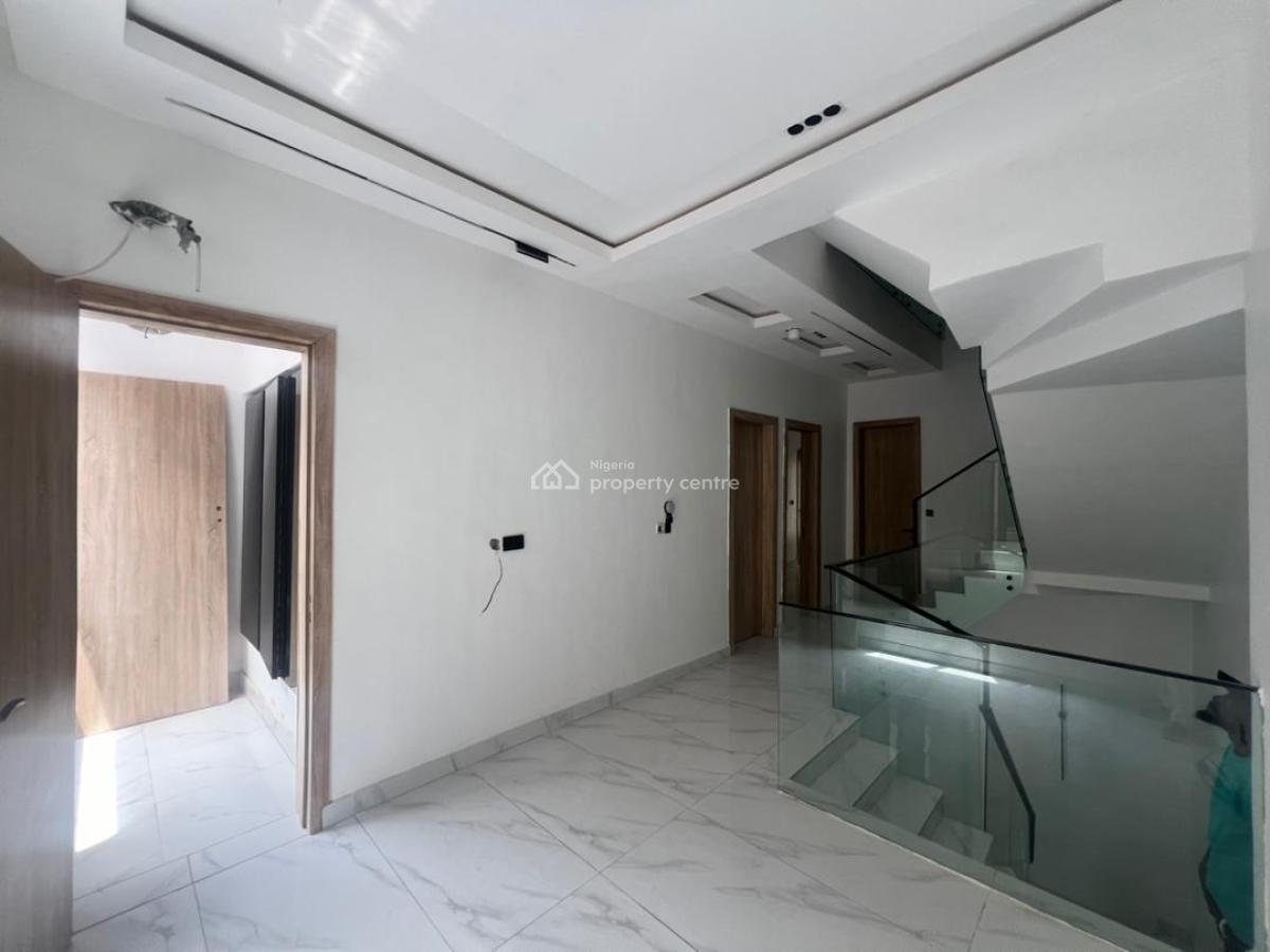Newly Built 4 Bedrooms Terrace  Duplex with Bq/ Swimming, Lekki Phase 1, Lekki, Lagos, Terraced Duplex for Sale