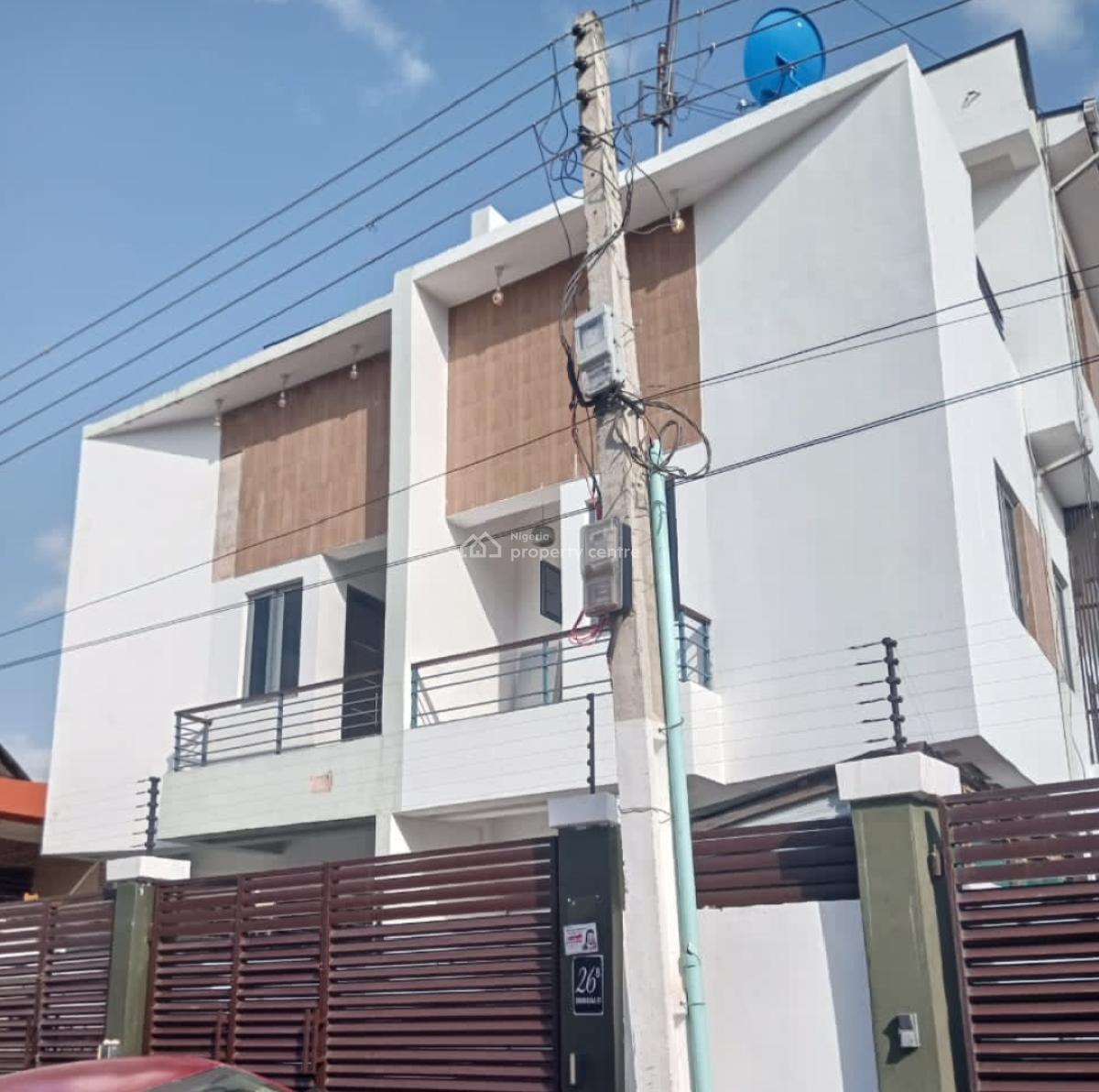 Modern 4 Bedrom Duplex + Bq ( All Purpose), Allen, Ikeja, Lagos, Commercial Property for Rent