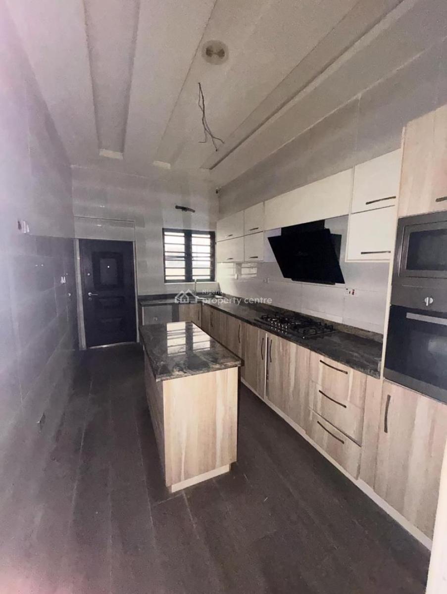Luxury 4bedroom Semi Detached House with Bq, Chevron Alternative, Chevron, Lekki, Lagos, Semi-detached Duplex for Rent