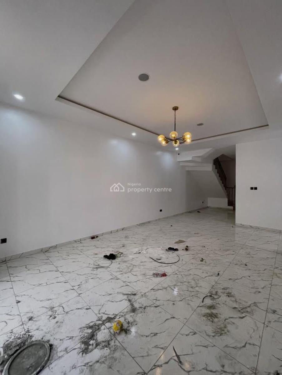 4-bedroom Semi-detached Duplex with Bq, Osapa, Lekki, Lagos, Semi-detached Duplex for Rent