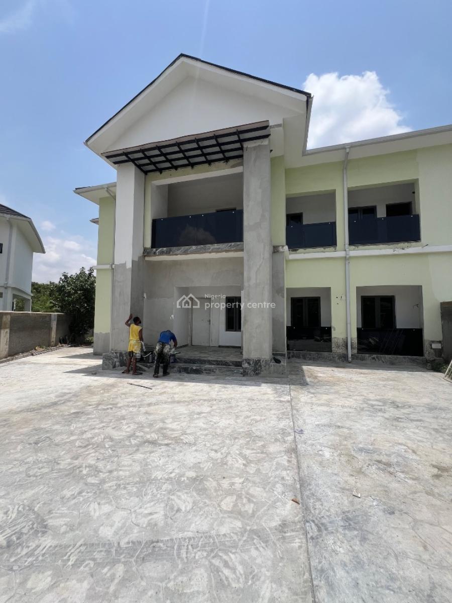 Exquisite 5 Bedroom Fully Detached Duplex + Bq, Life Camp, Abuja, Detached Duplex for Sale