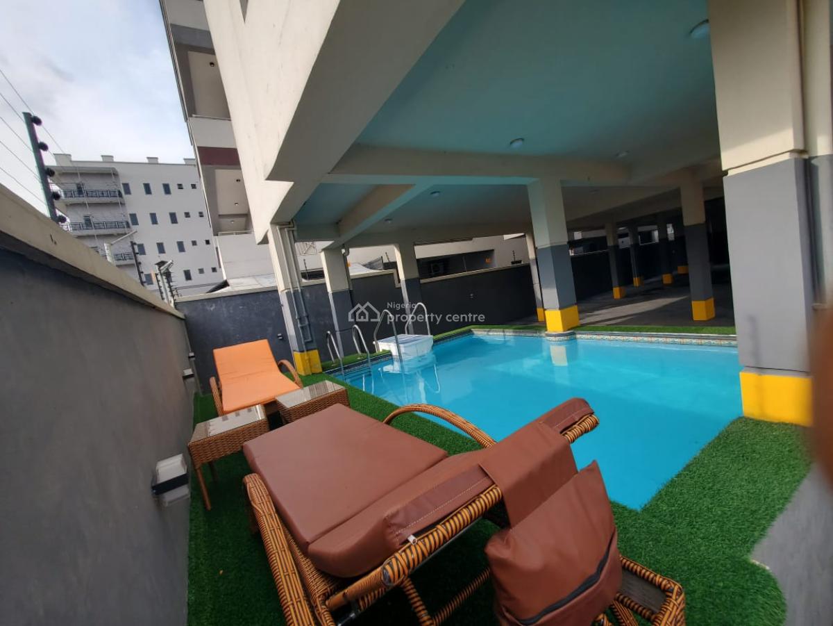 a Standard and Fully Furnished 2 Bedrooms with Swimming Pool, Lekki Phase 1, Lekki Phase 1, Lekki, Lagos, Flat / Apartment for Rent