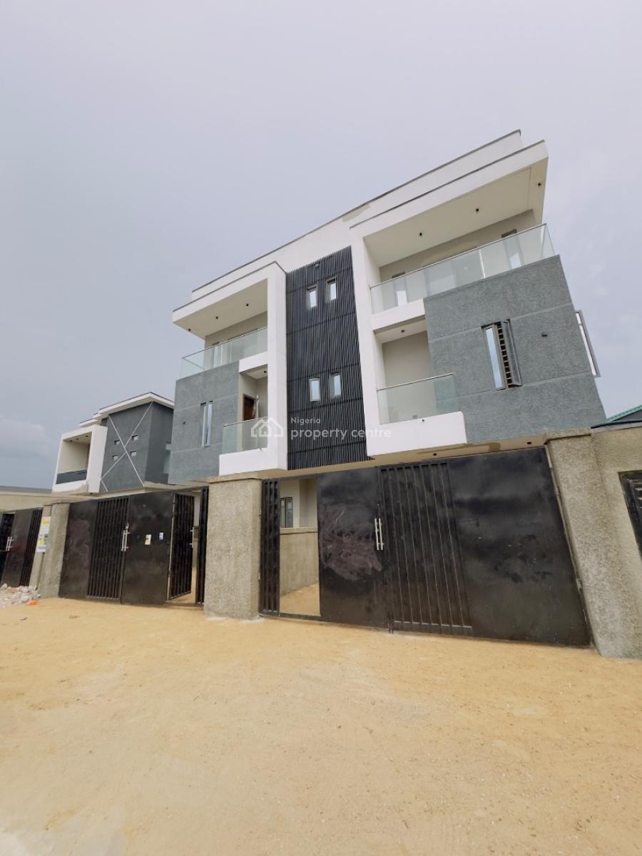 Luxuriously Built 4 Bedroom Semi Detached Duplex Plus Bq, Exclusively Designed Home with Bq in a Secured Estate, Gra, Ogudu, Lagos, Semi-detached Duplex for Sale