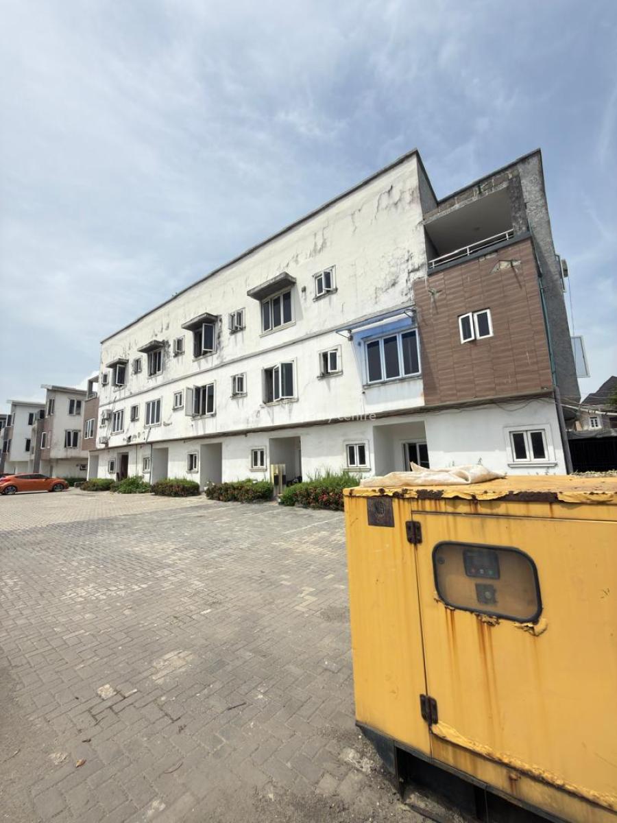 3 Bedroom Terraced Duplex, Chevron, Lekki, Lagos, House for Rent