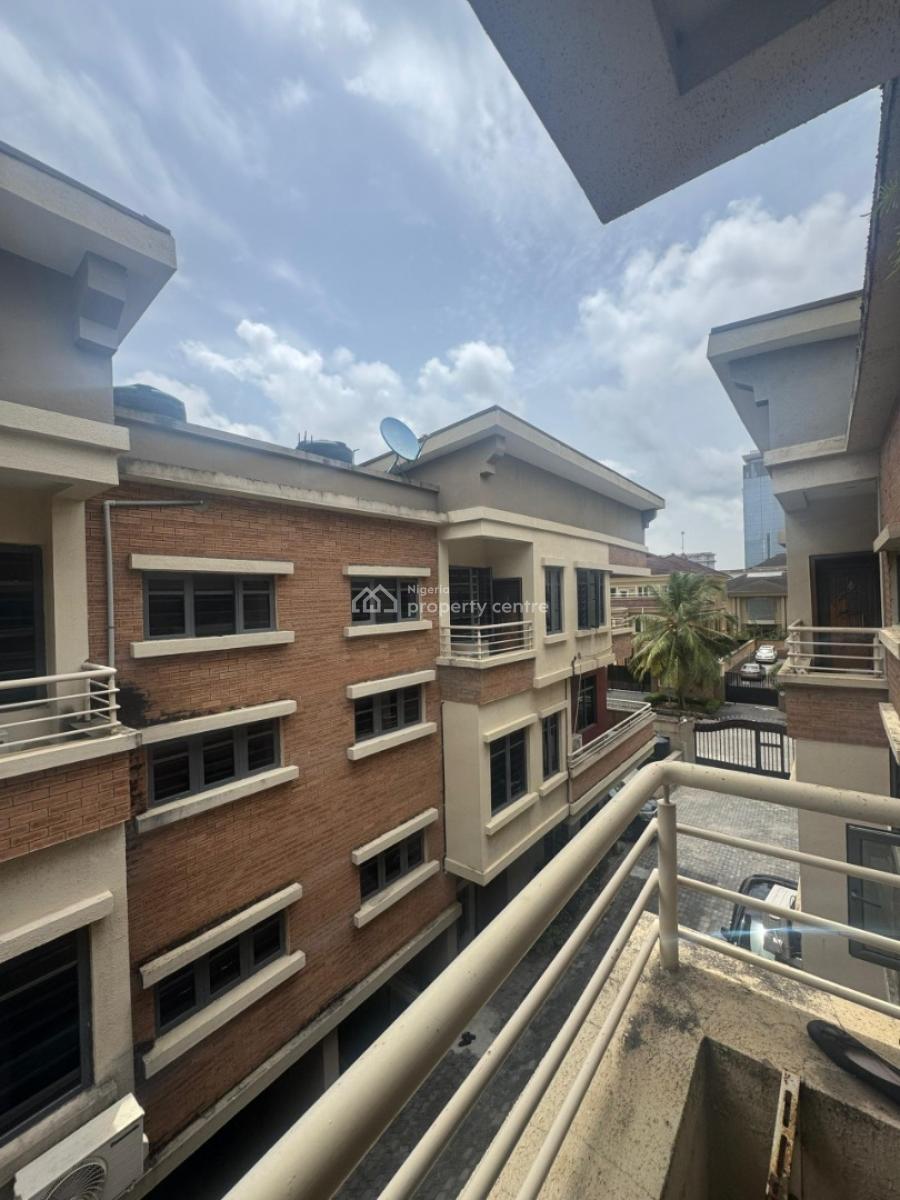 Well Maintained 5 Bedroom Semi Detached Duplex with a Bq, Access Estate Adjacent Four Point Hotel, Victoria Island (vi), Lagos, Terraced Duplex for Rent