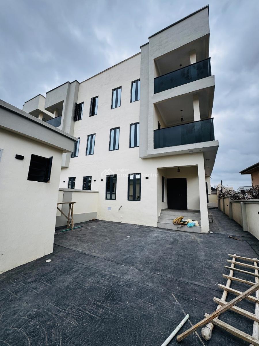 Exquisitely Built 5 Bedroom Semi Detached Plus Bq, Stunningly Designed Home with Bq in a Secured Estate, Gra Phase 1, Magodo, Lagos, Semi-detached Duplex for Sale