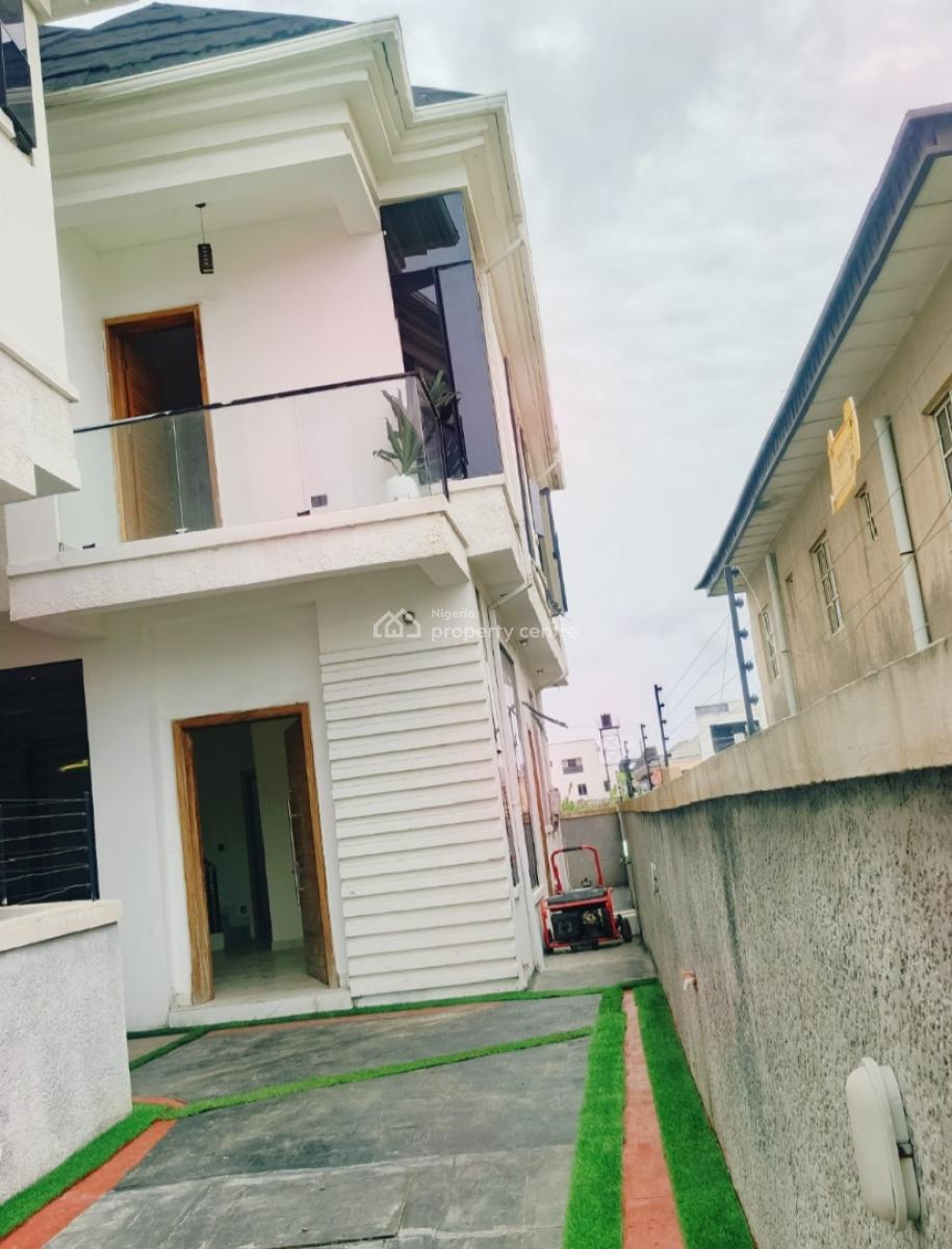 Luxury 4 Bedroom Semi Detached Duplex with Bq, Mega Chicken, Ikota, Lekki, Lagos, Semi-detached Duplex for Sale