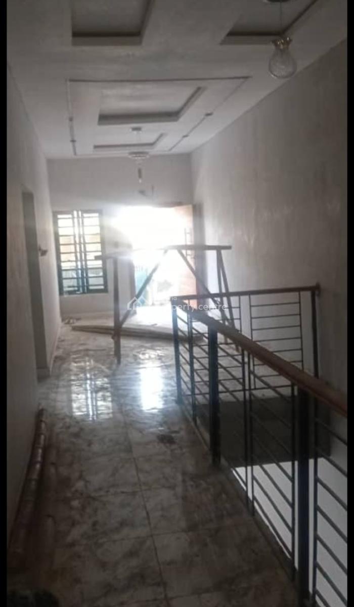 Newly Big 4 Bedroom Semi Duplex +bq + (self Compound), Lovely Serene Environment Off College Road, Ogba, Ikeja, Lagos, Semi-detached Duplex for Sale
