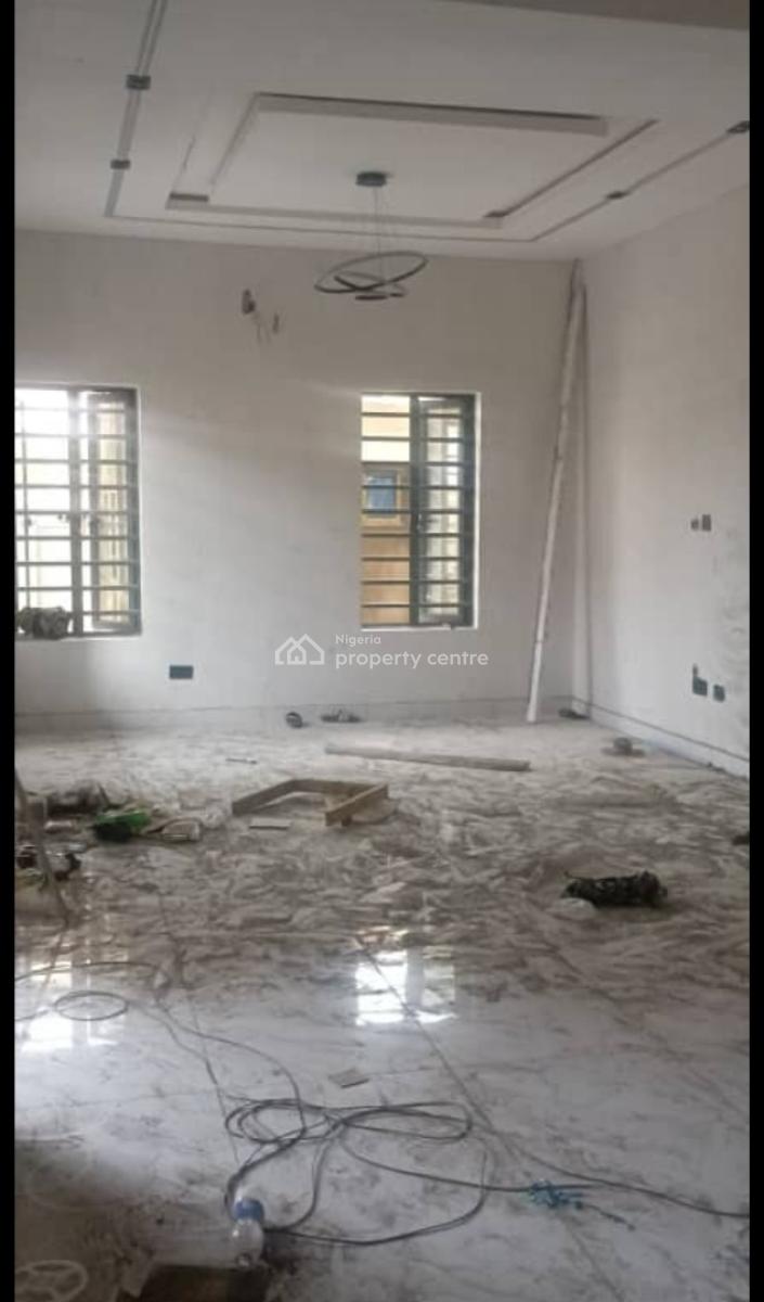 Newly Big 4 Bedroom Semi Duplex +bq + (self Compound), Lovely Serene Environment Off College Road, Ogba, Ikeja, Lagos, Semi-detached Duplex for Sale