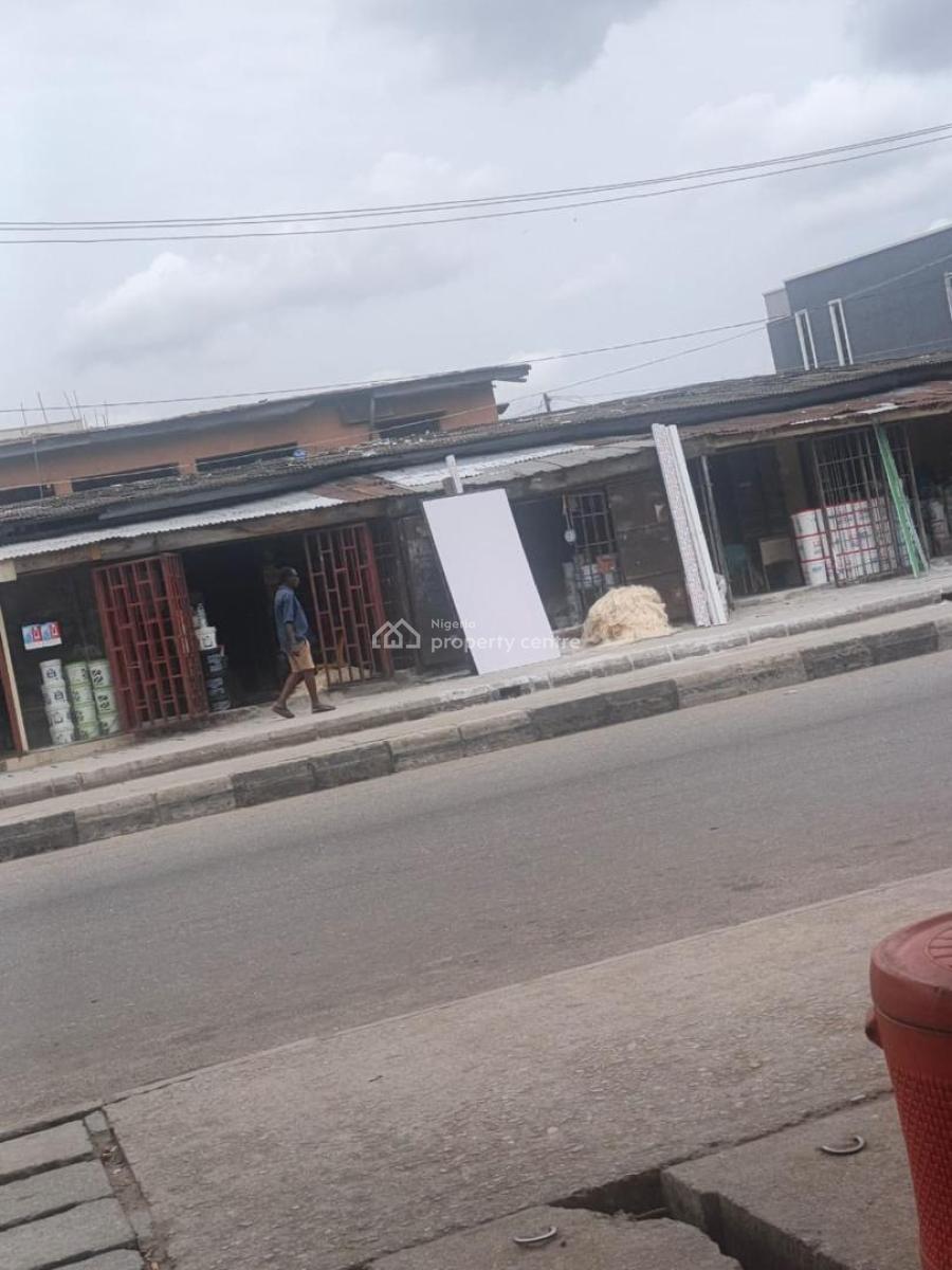 Two Storey Building with a Bungalow on 1300sqm, Jibowu, Yaba, Lagos, Commercial Property for Sale