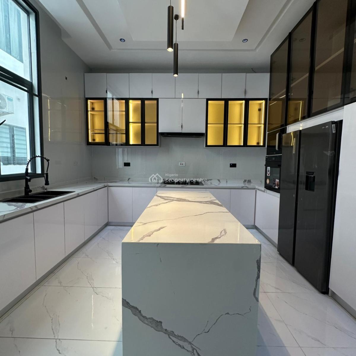 Luxurious 5 Bedroom Fully Detached Duplex with Bq, Pool, Gym and Cinem, Osapa, Lekki, Lagos, Detached Duplex for Sale