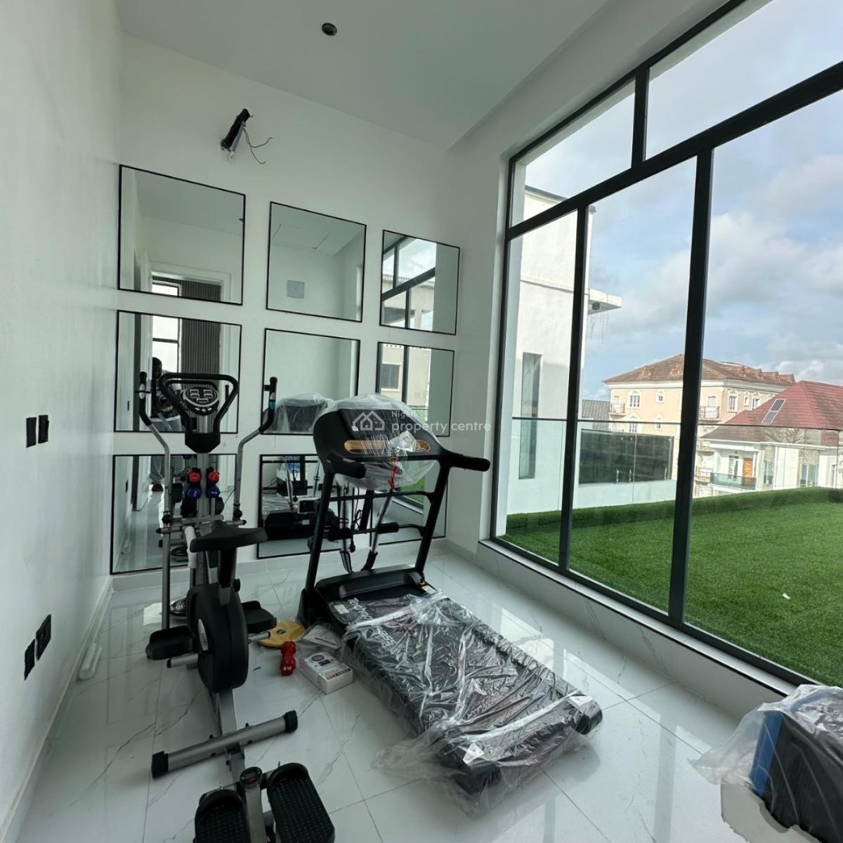 Luxurious 5 Bedroom Fully Detached Duplex with Bq, Pool, Gym and Cinem, Osapa, Lekki, Lagos, Detached Duplex for Sale