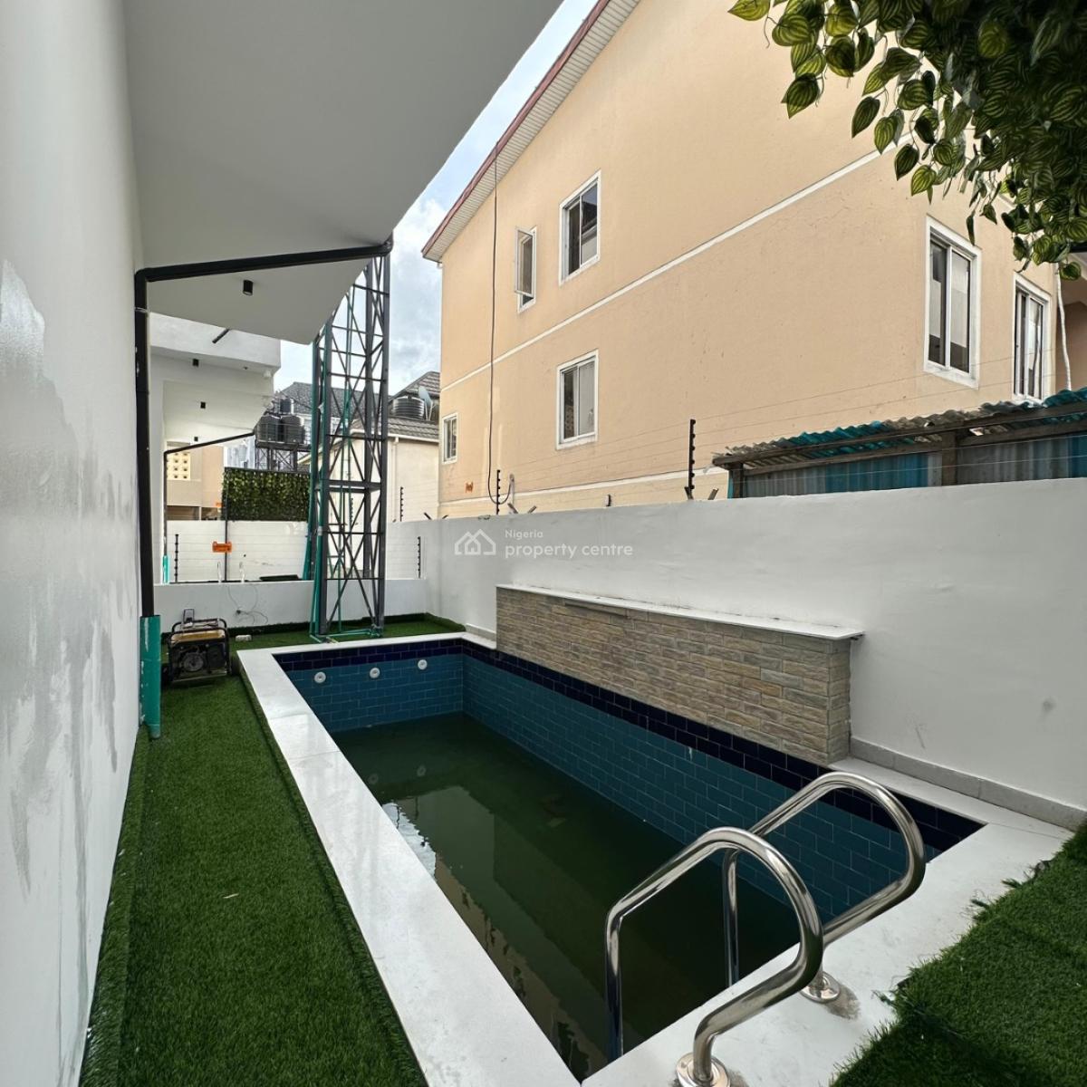 Luxurious 5 Bedroom Fully Detached Duplex with Bq, Pool, Gym and Cinem, Osapa, Lekki, Lagos, Detached Duplex for Sale