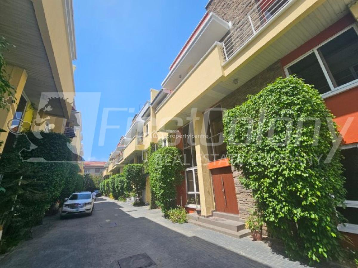 Premium 4 Bedroom House Within a Serviced Residential Court, Oniru, Victoria Island (vi), Lagos, Semi-detached Duplex for Sale