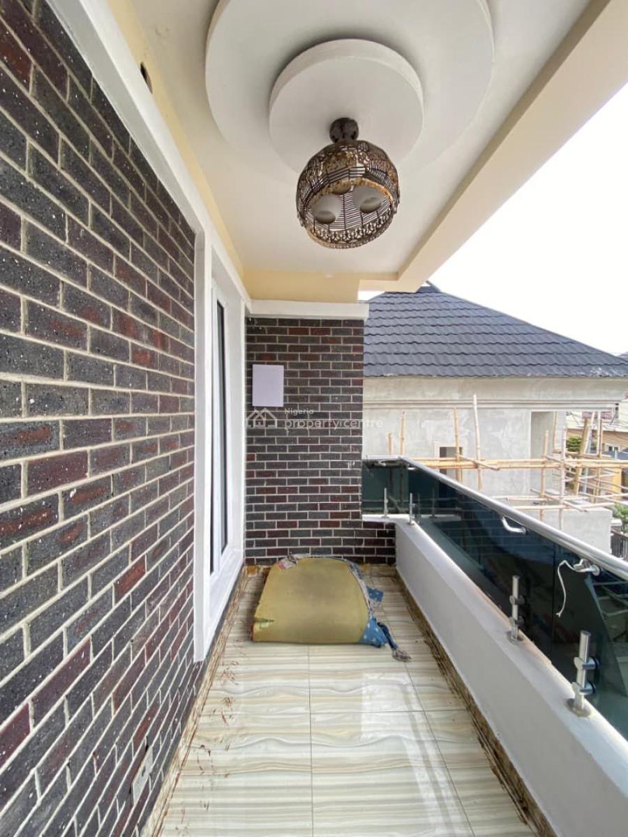 Spacious 5 Bedrooms Fully Datched Duplex with Bq in Secured Estate, Osapa, Lekki, Lagos, Detached Duplex for Rent