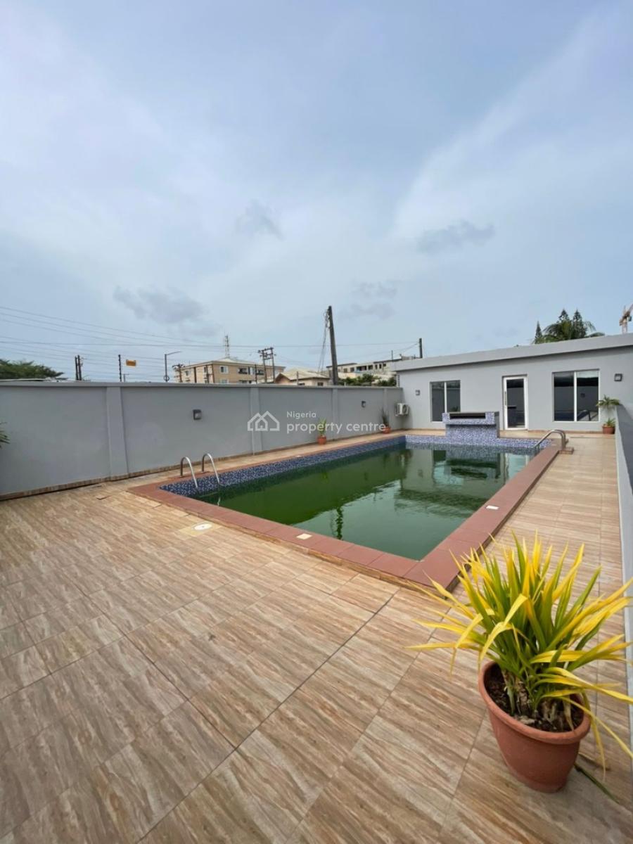 Fully Furnished 3 Bedroom Flat with a Standard Bq, Lekki Phase 1, Lekki Phase 1, Lekki, Lagos, Flat / Apartment for Rent