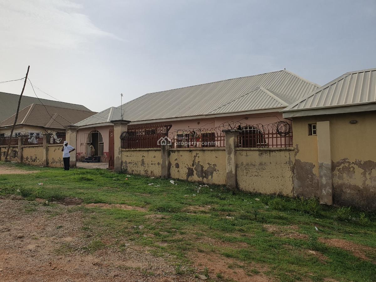 Four Units of Flat on 1000sqm, Road1 Street2 Nurses Estate, Karu, Abuja, Detached Bungalow for Sale