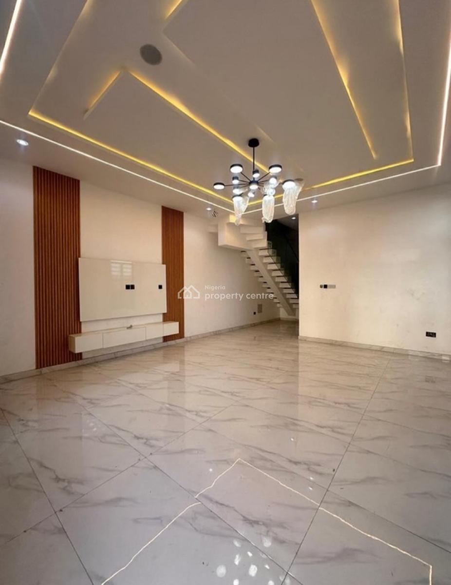 Luxury 4 Bedroom Semi-detached Duplex with Bq + Inverter, Ikota Gra, Ikota, Lekki, Lagos, Semi-detached Duplex for Rent