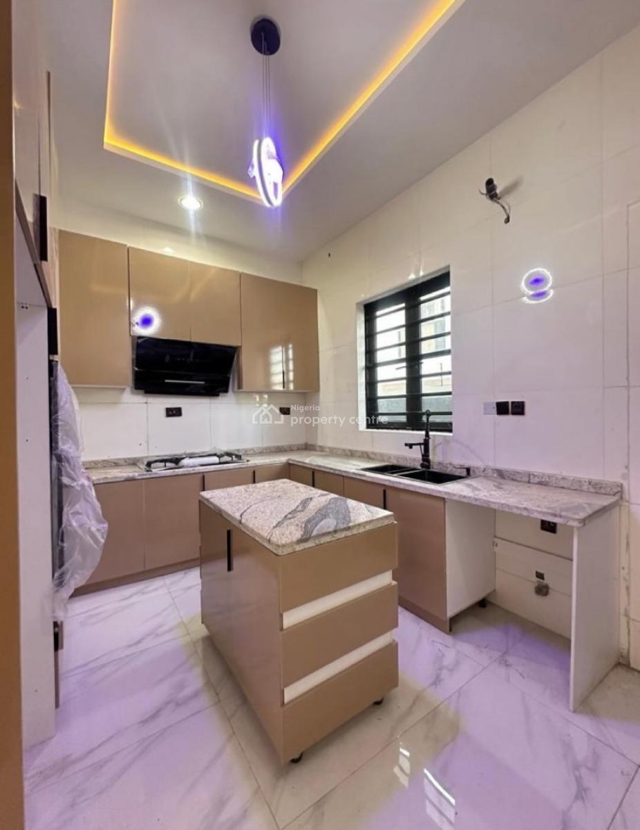 Luxury 4 Bedroom Semi-detached Duplex with Bq + Inverter, Ikota Gra, Ikota, Lekki, Lagos, Semi-detached Duplex for Rent