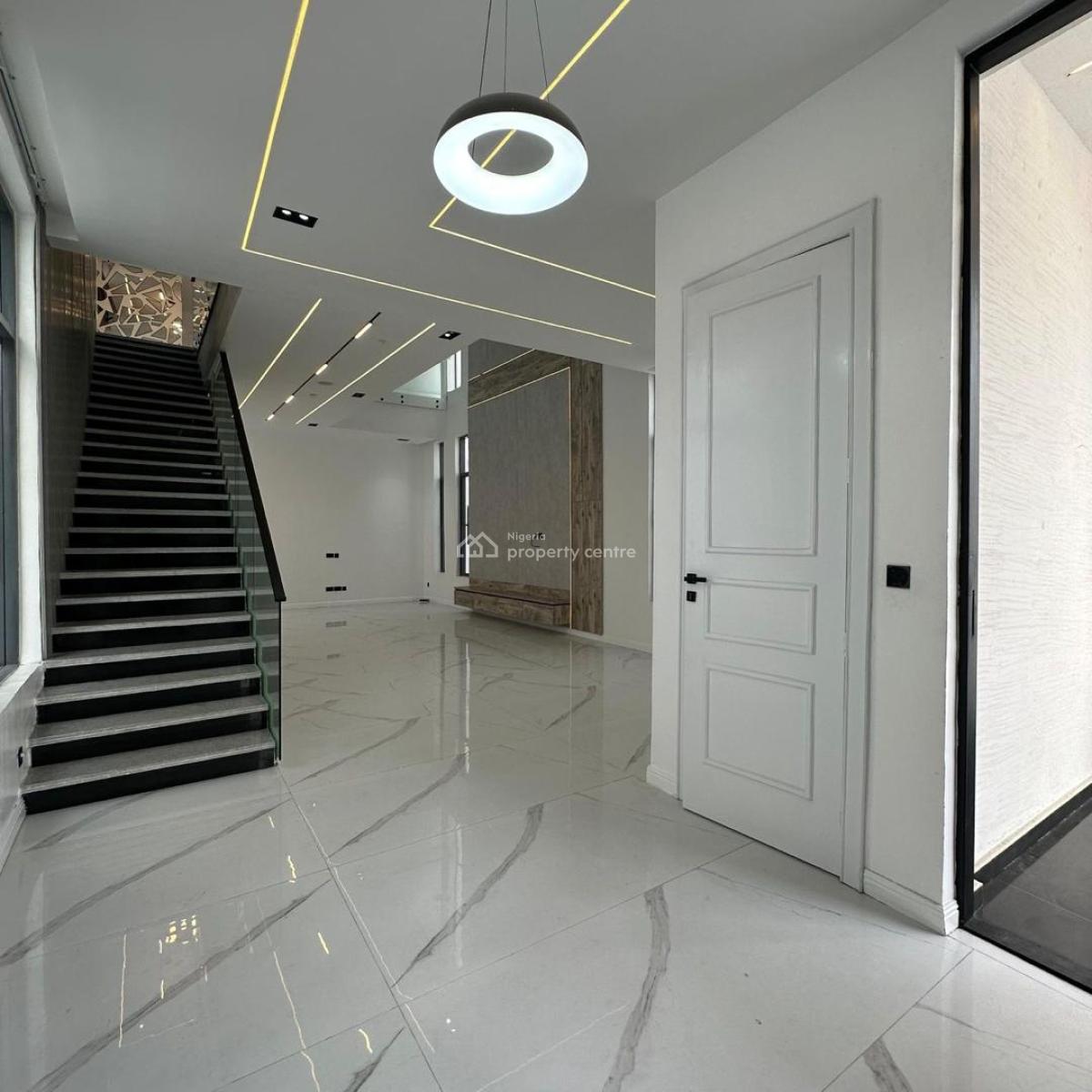 Luxurious 5 Bedroom Fully Detached with Bq, Pool, & Gym, Osapa, Lekki, Lagos, Detached Duplex for Sale