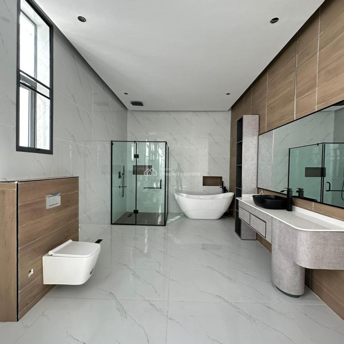 Luxurious 5 Bedroom Fully Detached with Bq, Pool, & Gym, Osapa, Lekki, Lagos, Detached Duplex for Sale