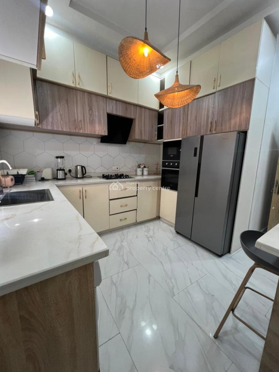 Lovely Furnished 4 Bedroom Terraced Duplex in a Secure Estate, Ikate, Lekki, Lagos, Terraced Duplex for Rent