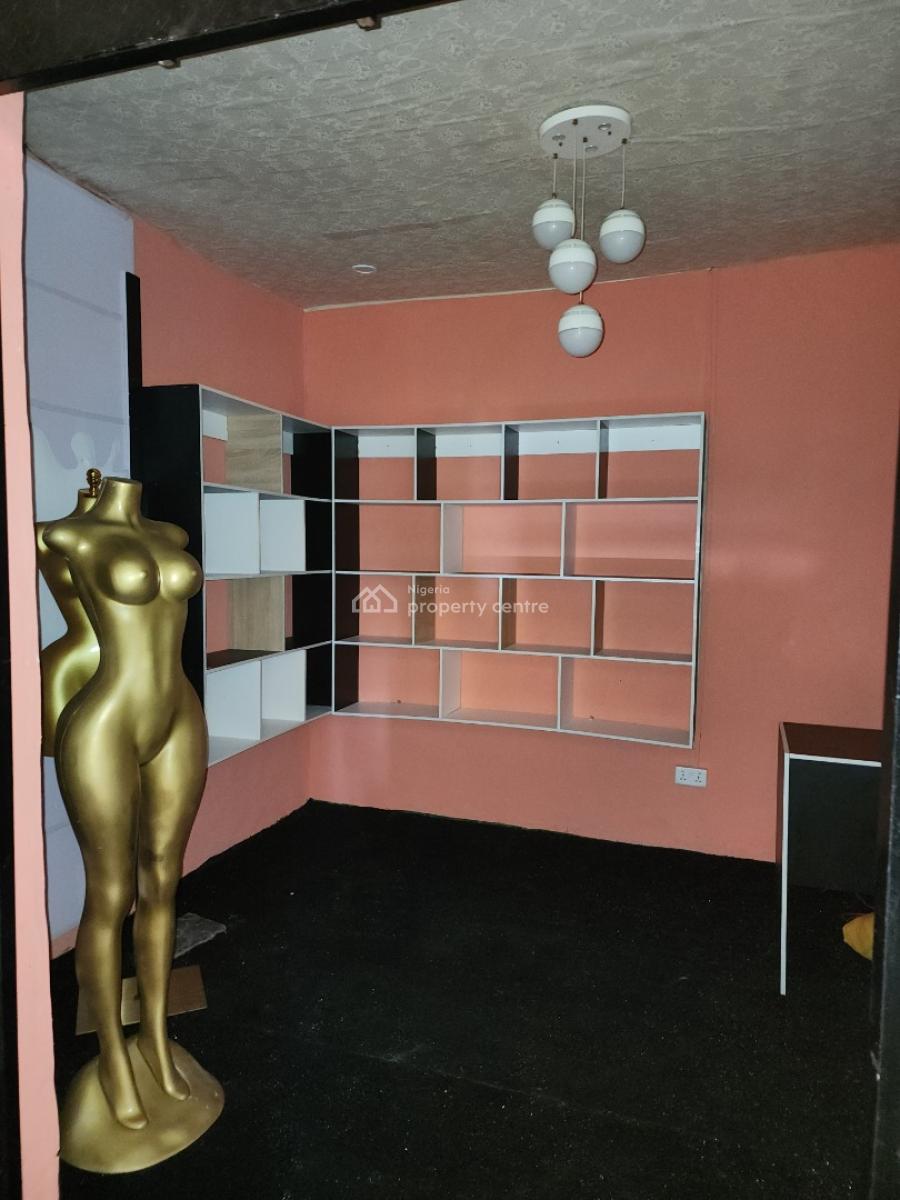 Furnished Shop at First Floor., Hon. Rafiu Olubunmi Modern Market, Lekki-epe Expressway, Sangotedo, Ajah, Lagos, Shop for Sale