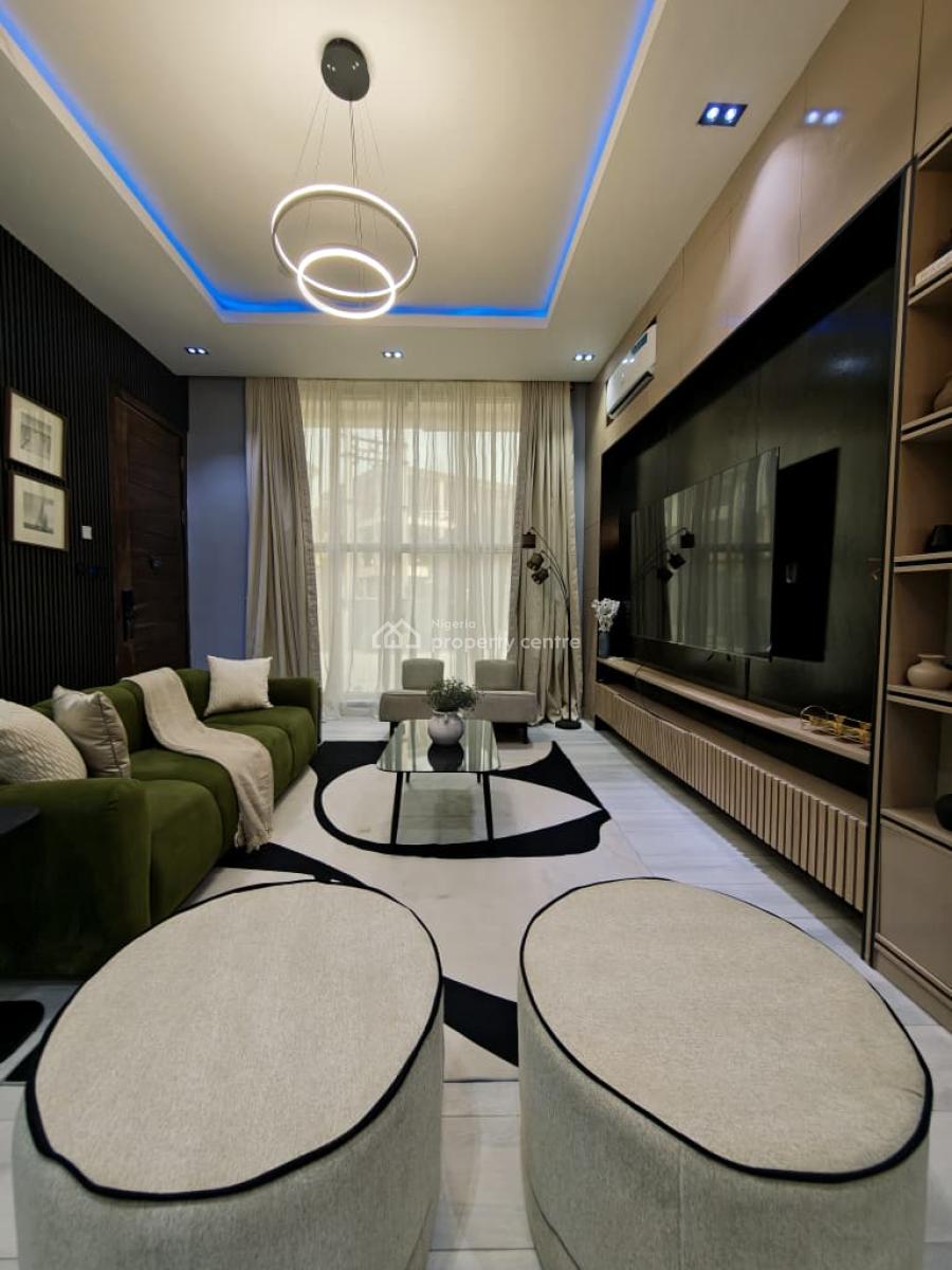 Elegant Newly Built Furnished 4bedroom Terraced Duplex with Bq, Ilasan Ikate, Lekki, Lagos, Terraced Duplex for Sale