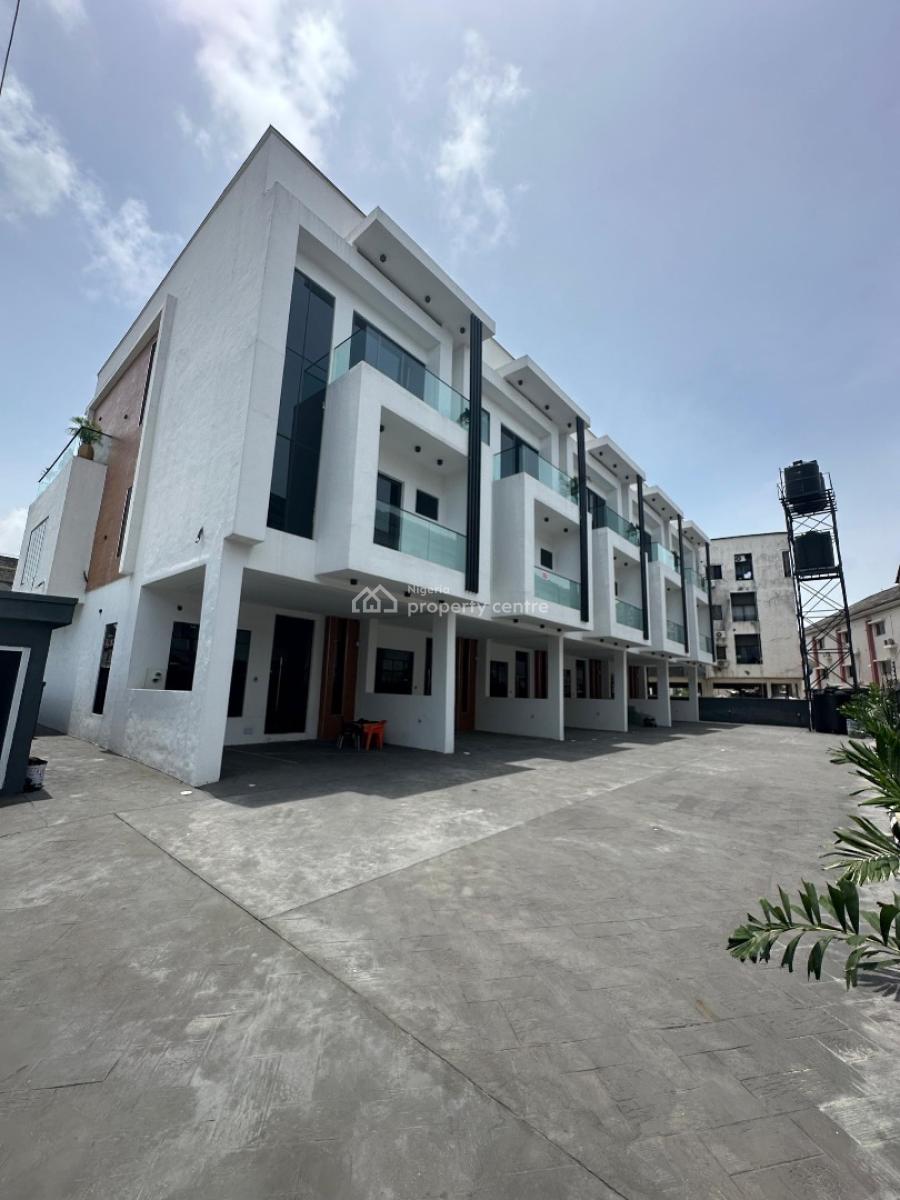 Newly Finished 4 Bedroom Terrace Duplex, Osapa, Lekki, Lagos, Terraced Duplex for Sale