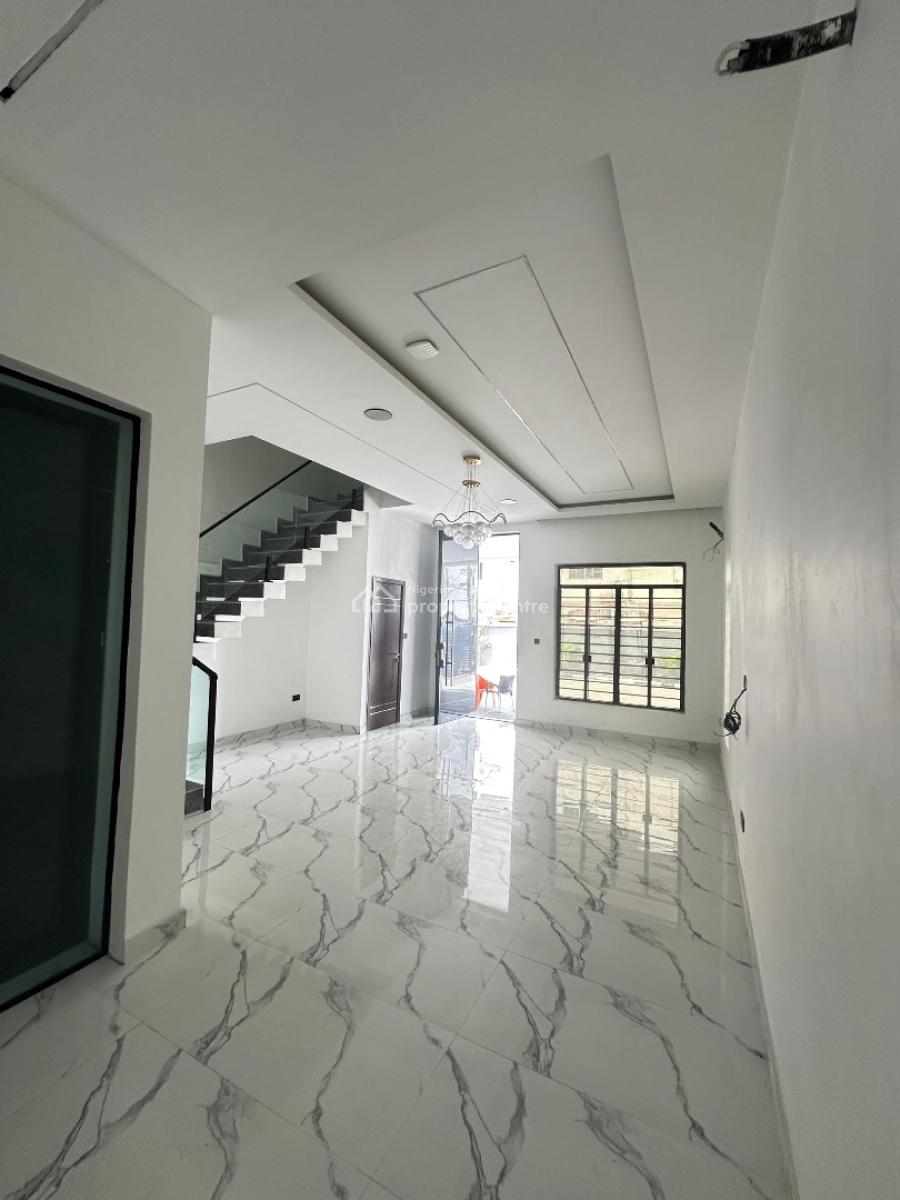 Newly Finished 4 Bedroom Terrace Duplex, Osapa, Lekki, Lagos, Terraced Duplex for Sale