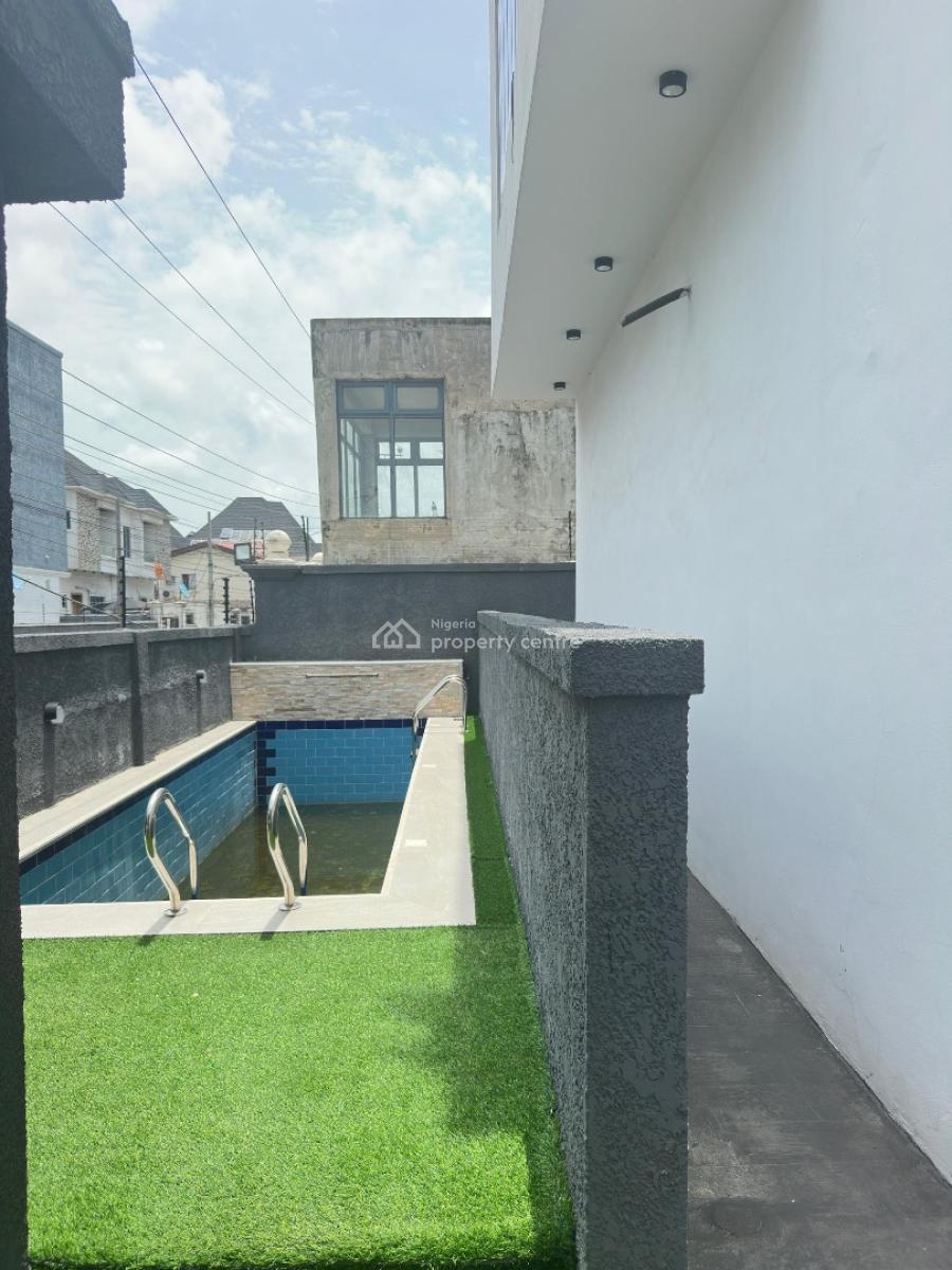 Newly Finished 4 Bedroom Terrace Duplex, Osapa, Lekki, Lagos, Terraced Duplex for Sale
