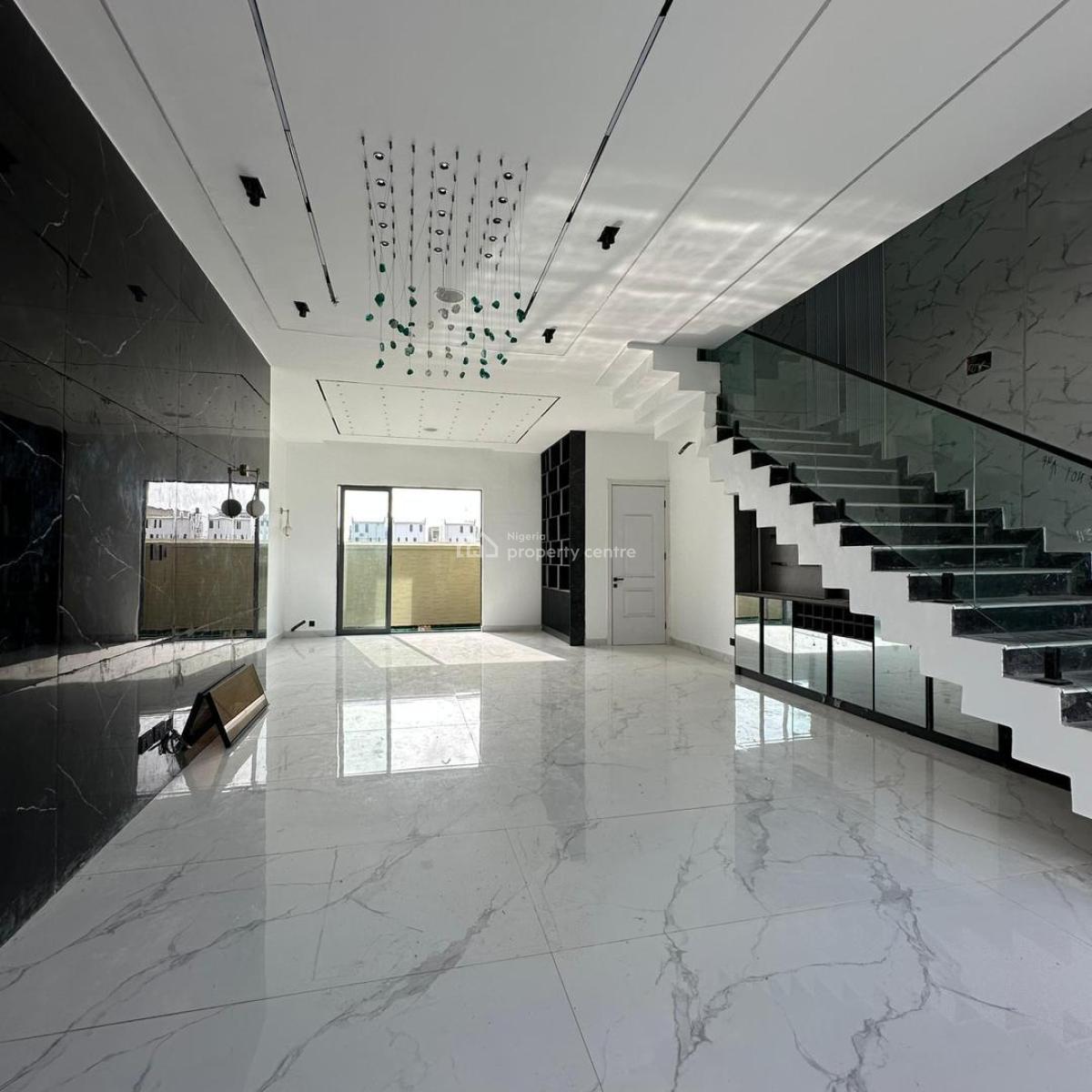 Luxurious 5 Bedroom Self- Compound Terrace Duplex with Bq, Lekki Phase 1, Lekki, Lagos, Terraced Duplex for Sale