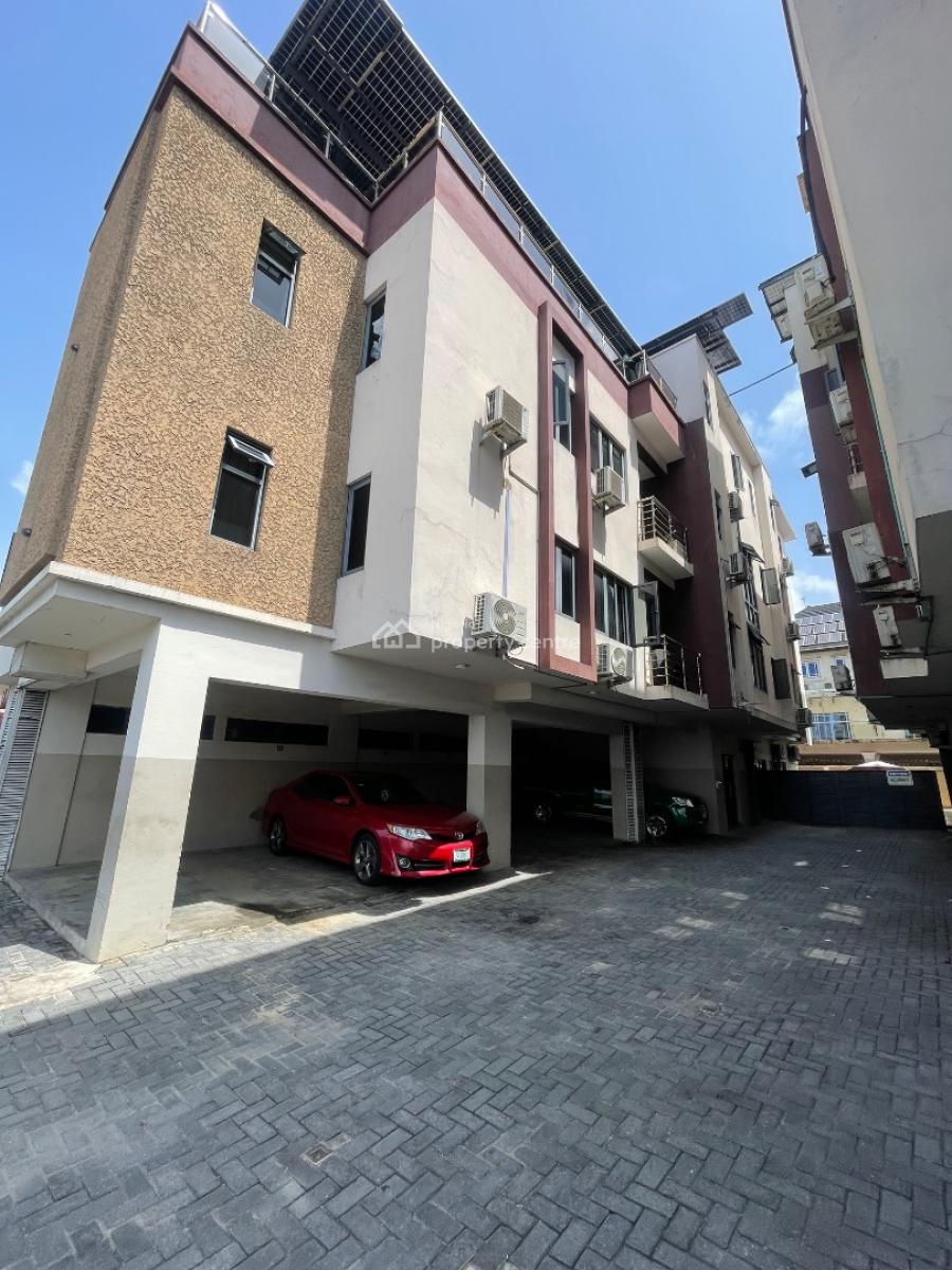 3 Bedroom with Bq and Swimming Pool, By Marua Right Handside, Lekki Phase 1, Lekki, Lagos, Flat / Apartment for Rent