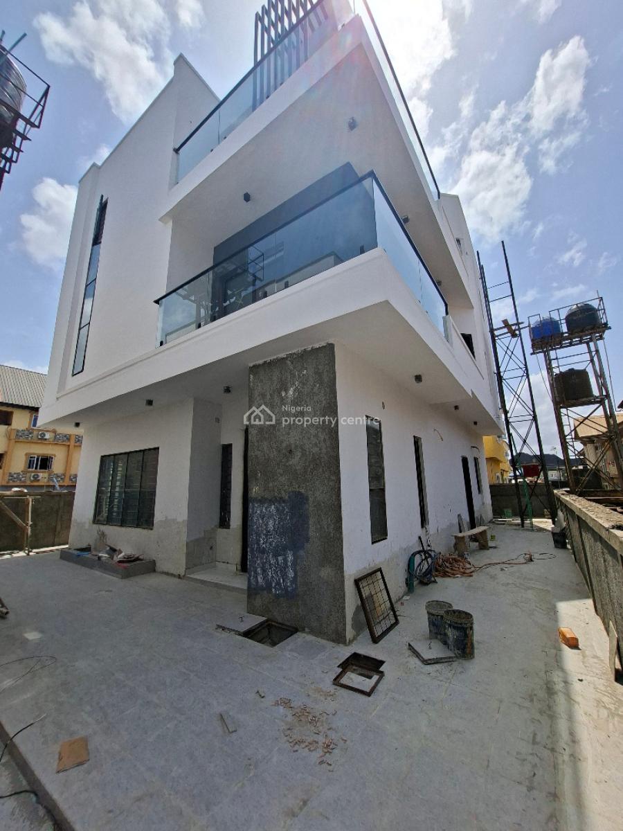 Luxurious 5 Bedroom Detached Duplex with Cinema, Greenfield Estate, Ago Palace, Isolo, Lagos, Detached Duplex for Sale