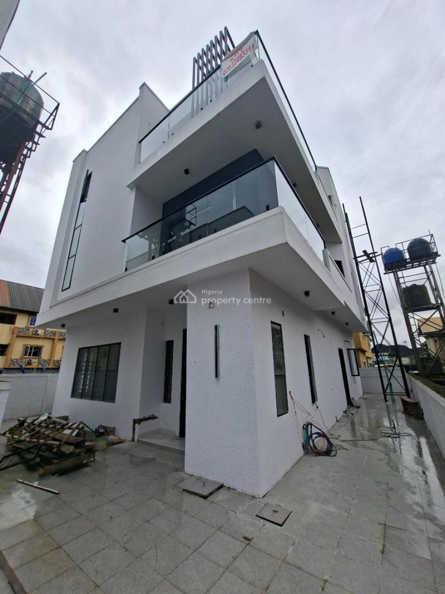 Luxurious 5 Bedroom Detached Duplex with Cinema, Greenfield Estate, Ago Palace, Isolo, Lagos, Detached Duplex for Sale