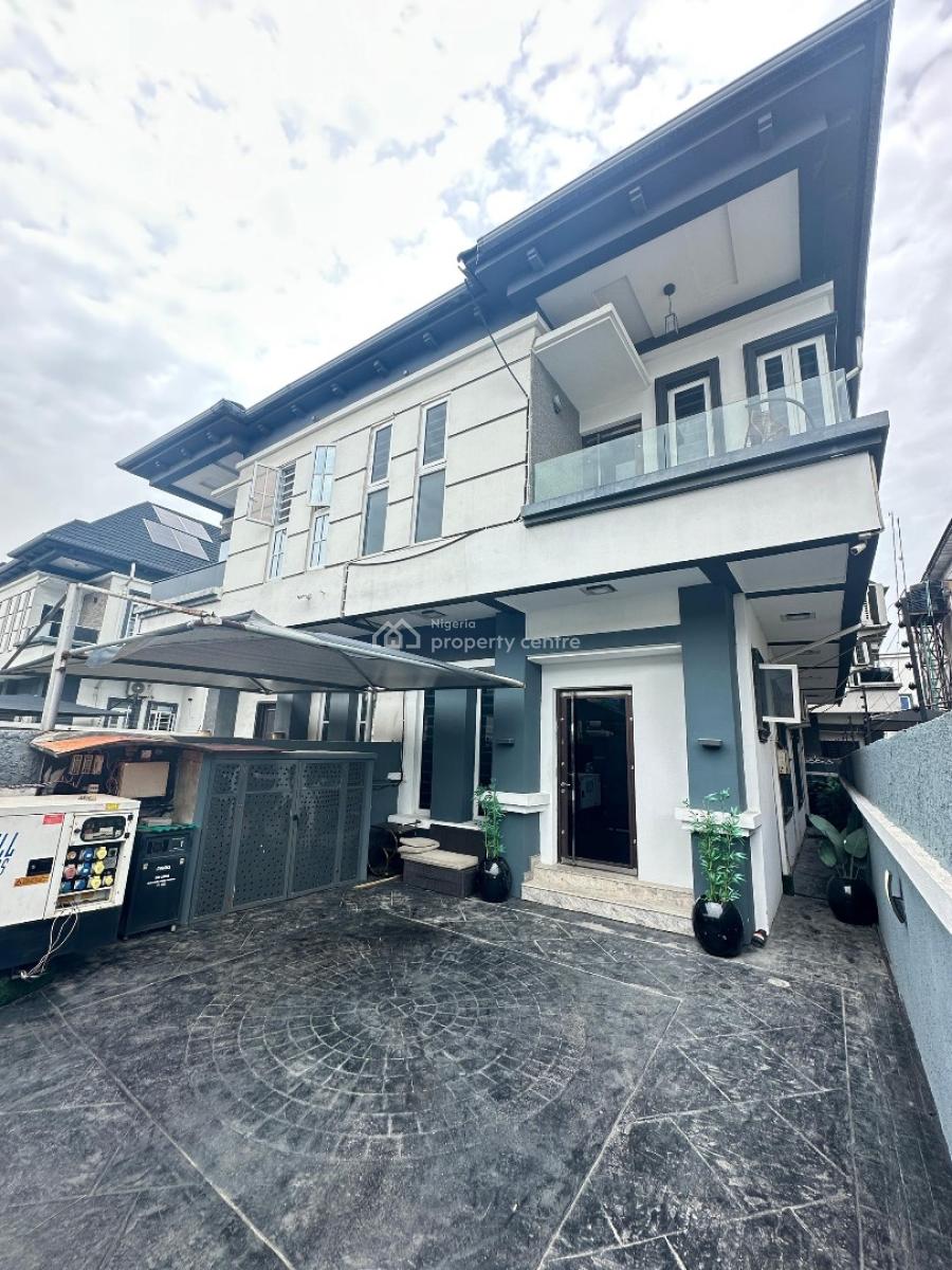 4 Bedroom Fully Furnished Semi-detached Duplex, Osapa, Lekki, Lagos, Semi-detached Duplex for Sale
