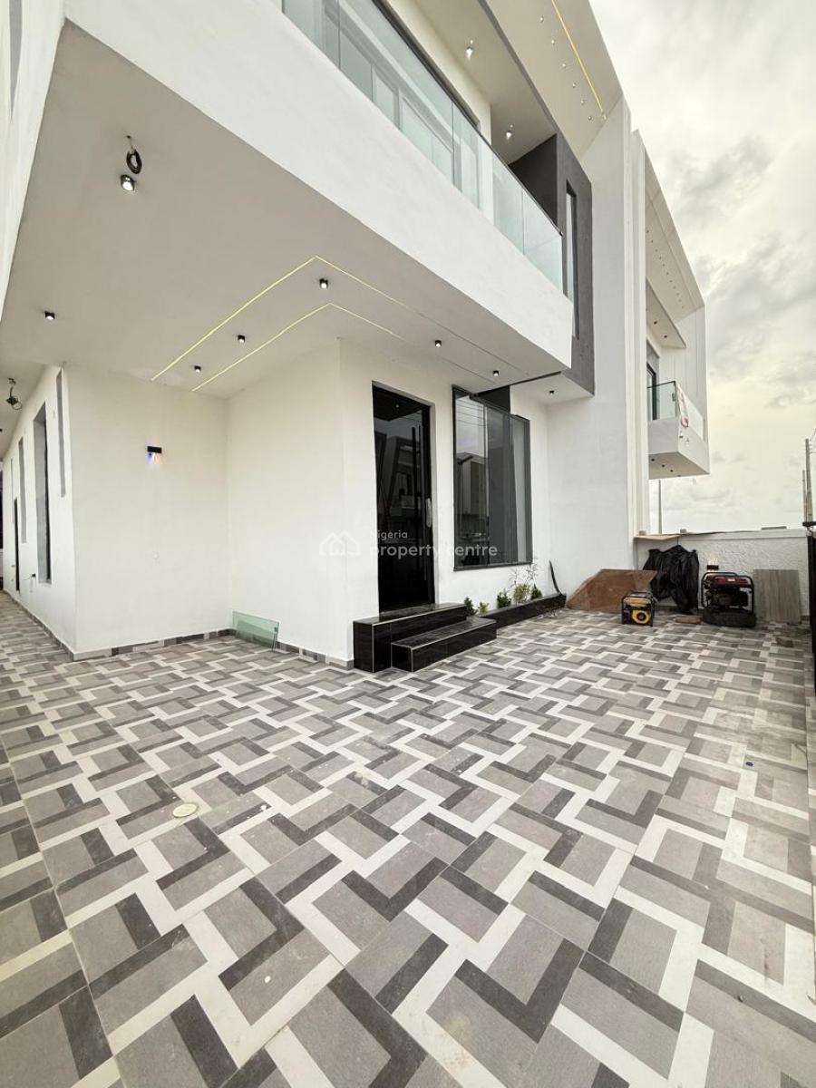 Affordable 4 Bedroom Semi Detached Home with Bq, Ajah, Lagos, Semi-detached Duplex for Sale