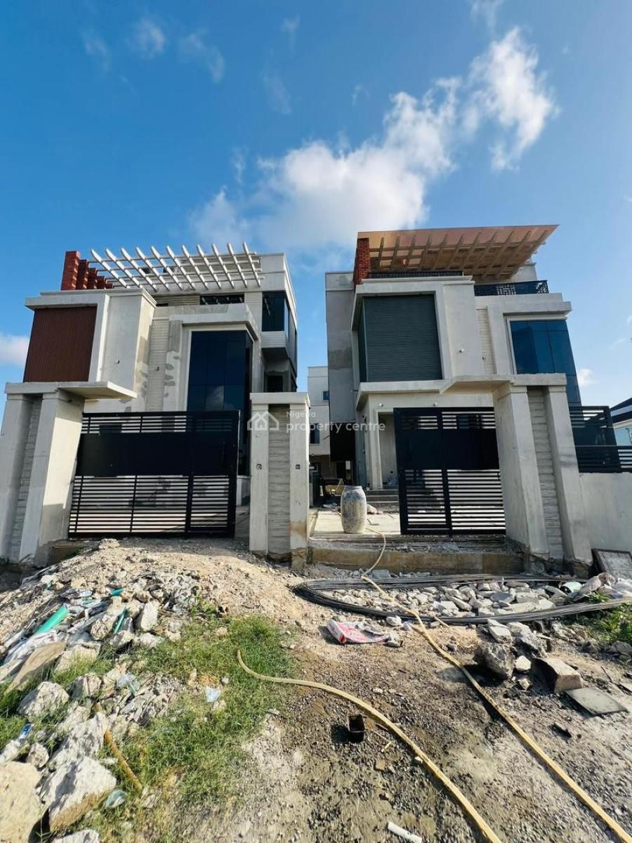 Newly Built 4 Bedroom Fully Detached Duplex with a Room Bq, Surulere, Lagos, Detached Duplex for Sale