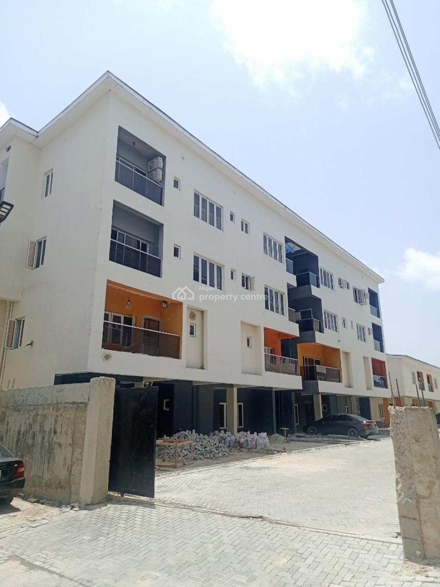 Luxury Built 4 Bedroom Maisonette (carcass), Ikate, Lekki, Lagos, Terraced Duplex for Sale