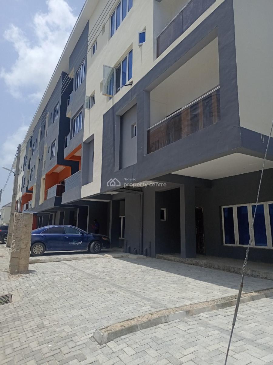 Luxury Built 4 Bedroom Maisonette (carcass), Ikate, Lekki, Lagos, Terraced Duplex for Sale