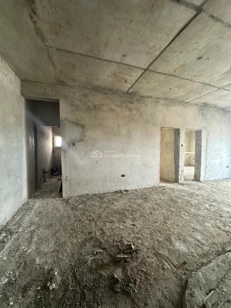 Newly Built 2 Bedroom Apartment (carcass), Ikate, Lekki Phase 2, Lekki, Lagos, Flat / Apartment for Sale