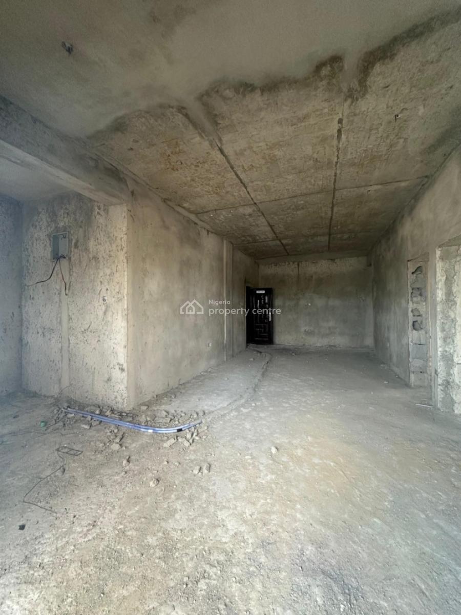 Newly Built 2 Bedroom Apartment (carcass), Ikate, Lekki Phase 2, Lekki, Lagos, Flat / Apartment for Sale