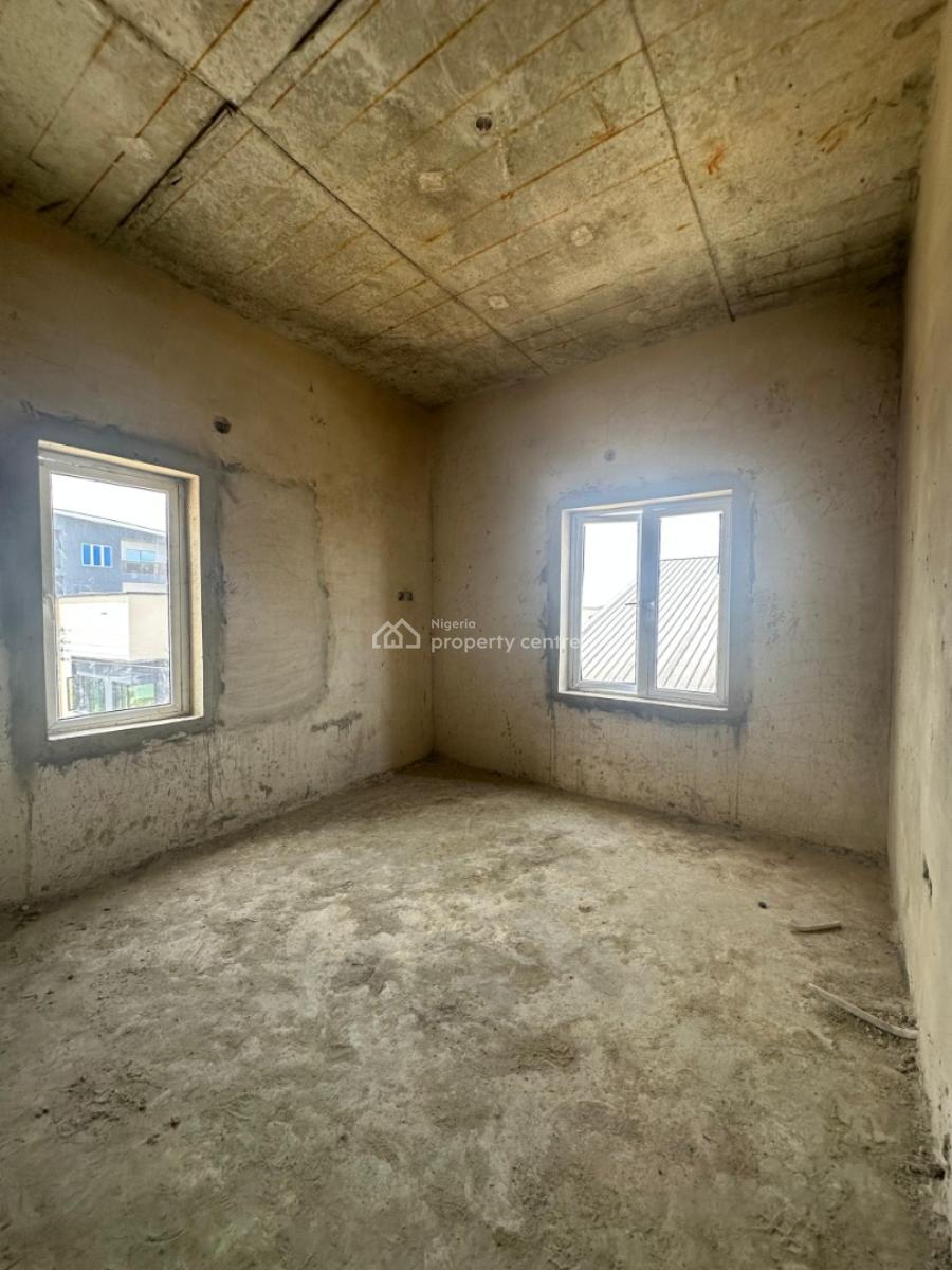 Newly Built 2 Bedroom Apartment (carcass), Ikate, Lekki Phase 2, Lekki, Lagos, Flat / Apartment for Sale