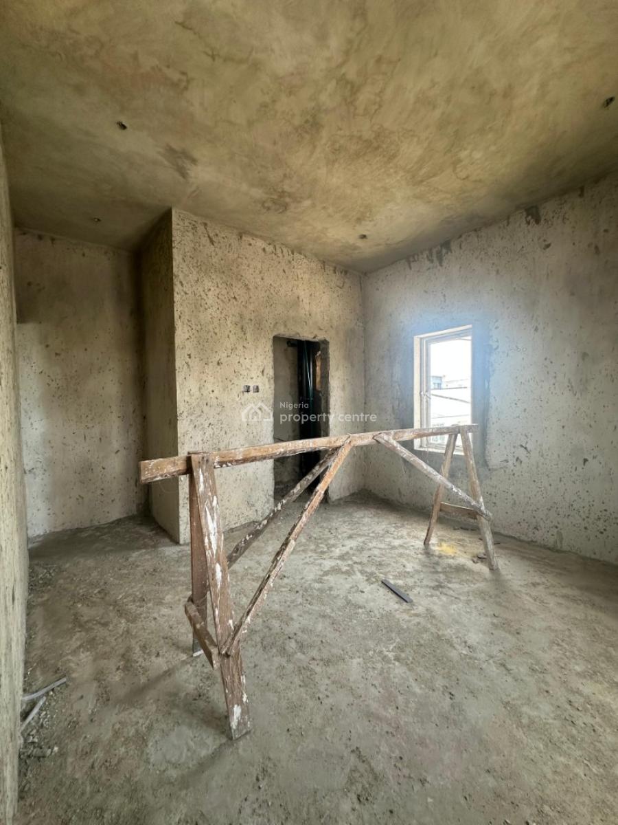 Newly Built 2 Bedroom Apartment (carcass), Ikate, Lekki Phase 2, Lekki, Lagos, Flat / Apartment for Sale