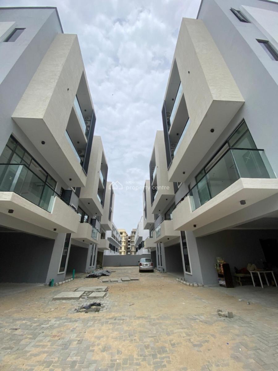 Contemporary 4 Bedroom Terraced Duplex with Indoor Elevator, Cinema Room, Freedom Way, Lekki Phase 1, Lekki, Lagos, Terraced Duplex for Sale